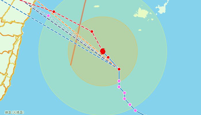 今日3号台风格美最新消息 已加强为超强台风