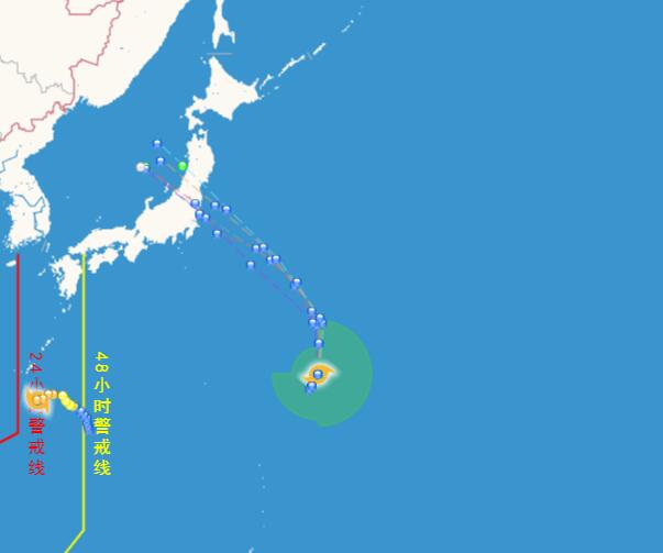 2021第8号台风最新消息路径图 台风尼伯特实时路径走势更新