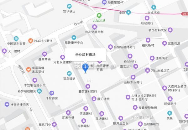 大连兴业建筑装饰材料交易市场图片